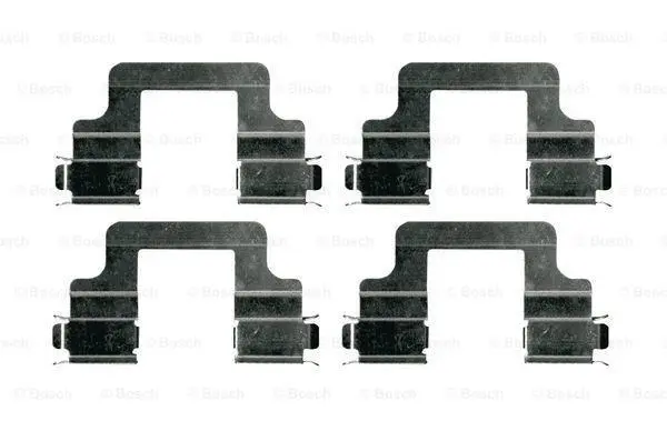 Монтажний набір гальмівних колодок задн AUDI A3, A6 ALLROAD C7, A6 C7, A7, A8 D4, Q3, TT FORD MONDEO III SEAT LEON, LEON SC, LEON ST SKODA SUPERB II VW CC B7, EOS, GOLF V 1.4-6.3 10.00-12.20 BOSCH 1987474685 (фото 1)
