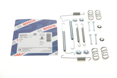 Монтажний к-кт гальмівних колодок OPEL KADETT 1 987 475 081-ua BOSCH 1987475081