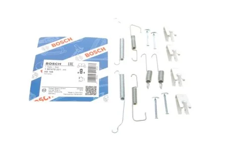 Монтажный к-кт тормозных колодок MB A-CLASS (W168) 1997-2004 BOSCH 1 987 475 231