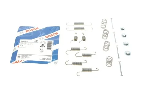 Комплект пружинок колодок ручника Chevrolet Lacetti/Nubira 1.4-2.0D 05- UA63 BOSCH 1 987 475 343