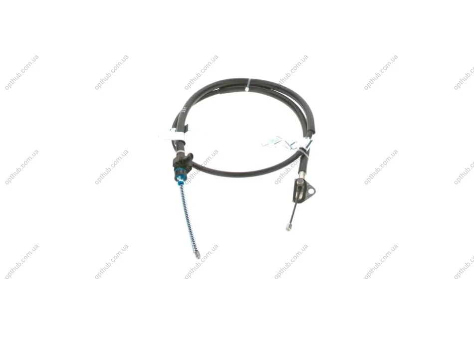 Трос ручного гальма ЗЗАДУ ПРАВОРУЧ TOYOTA; DAIHATSU YARIS 1.3 VVT-I 11.2005 - 10.2008; YARIS 1. -ua BOSCH 1 987 477 090 (фото 1)