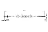 Трос ручного тормоза СЗАДА ПРОВЕРЬ FIAT PANDA 1.2 I.E. 4X4 10.2004 - 12.2009; PANDA 1.3 JTD 4X4 BOSCH 1 987 477 970 (фото 1)