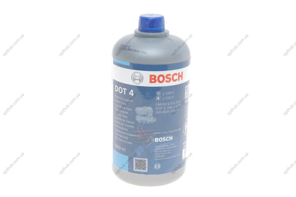 Рідина гальмівна DOT4 (1л) (opt-om) BOSCH 1 987 479 107 (фото 1)