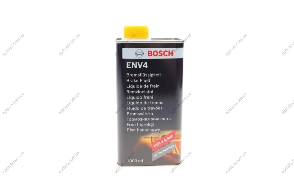 Рідина гальмівна DOT4 (1л) (ENV4) (opt-om) BOSCH 1 987 479 202 (фото 1)