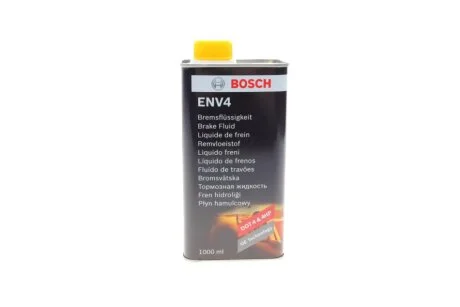 Ридина гальмивна DOT4 (1л) (ENV4) (opt-om) BOSCH 1 987 479 202