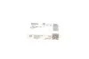 Трос ручного тормоза Спереди FORD FIESTA 1.4 TDCI 11.2001 - 09.2008; FIESTA 1.25I 12.2002 - 09.20 BOSCH 1 987 482 132 (фото 2)