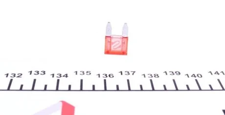 Запобіжник 10А (міні, з плоскими контактами) (opt-om) BOSCH 1 987 529 030