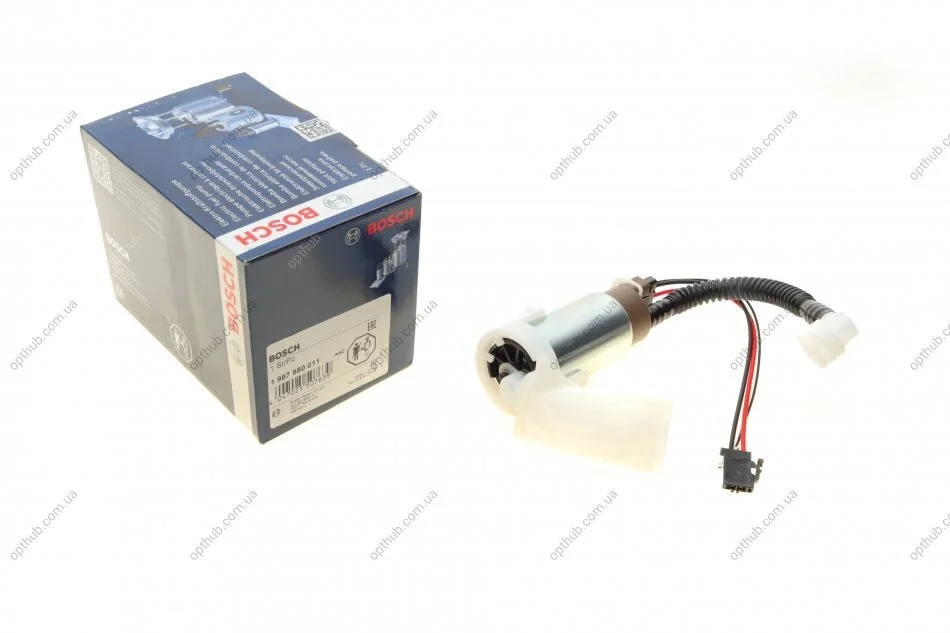 Насос паливний електричний Kia Rio 1.25/1.4 11-17 (opt-om) BOSCH 1 987 580 011 (фото 1)
