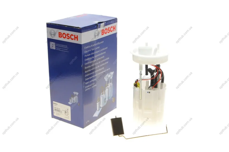 Насос паливний в бак VW Polo/Skoda Fabia 1.2/1.4/1.2TSI/1.4TSI 10- UA63 BOSCH 1 987 580 041 (фото 1)