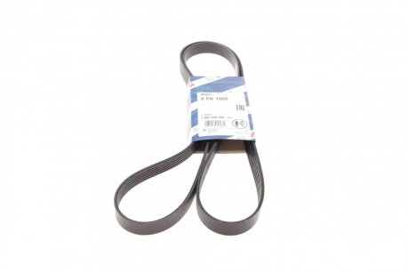 Ремінь генератора Opel Vectra 2.0/2.2 DTI 96-/ Nissan X-Trail/ Renault Koleos 2.5 07- (6PK1 UA63 BOSCH 1 987 945 986