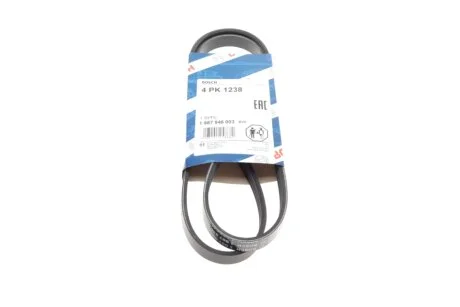 Ремінь п-клиновий 4pk1238 (Вир-во Bosch) BOSCH 1 987 946 003