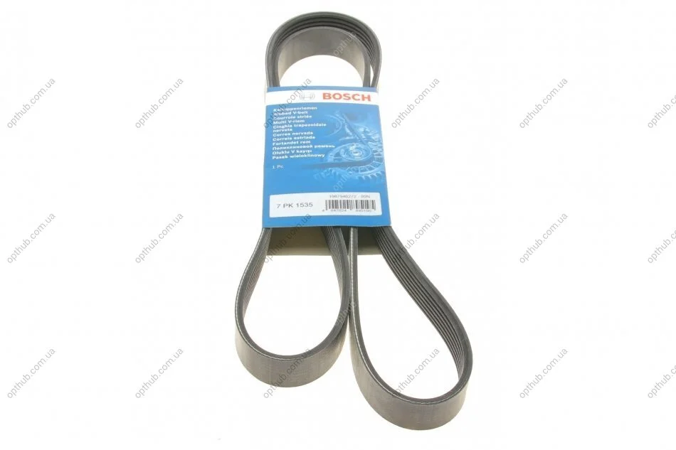 Ремінь генератора Honda Accord/Civic/CR-V 1.8/2.0 05- (7PK1535) (opt-om) BOSCH 1 987 946 272 (фото 1)