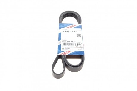 Ремінь генератора VW T4 2.4D/2.5TDI 90-03/Ford Fiesta 1.25-1.6 95-02 (6PK1767) (opt-om) BOSCH 1 987 946 296