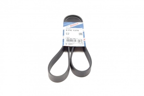 Ремінь генератора MB Atego (OM904) 98-04 (8PK1376) UA63 BOSCH 1 987 947 090