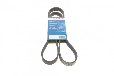 Реминь генератора Fiat Scudo 1.6D Multijet 07-/Ford Focus 1.8CDTi 04-12/Opel Corsa 06- (6PK UA63 BOSCH 1 987 947 554