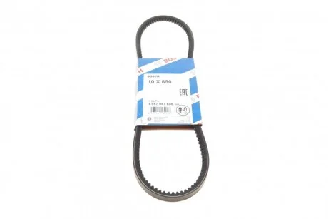 Ремінь генератора клиновий VW Passat/Golf 1.6-2.2 74-88/Toyota Corolla 1.2/2.0 72-85 (opt-om) BOSCH 1 987 947 606