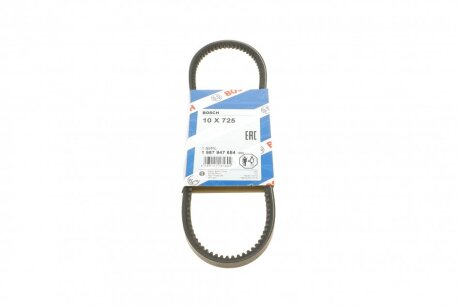 Ремінь генератора клиновий Citroen CX/ Peugeot 504/505/Renault 19/ZAZ Tavria -07 (opt-om) BOSCH 1 987 947 684