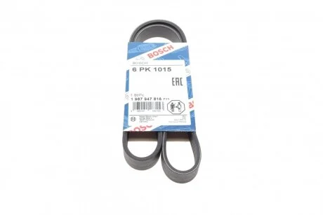 Ремінь поліклін. 6PK1015 (вир-во Bosch) BOSCH 1 987 947 816