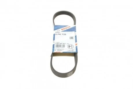 Ремінь п-клиновий 5pk725 (Вир-во Bosch) BOSCH 1 987 947 831