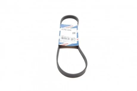 Ремінь генератора Opel Omega B 2.5DTI 01-03 (5PK830) UA63 BOSCH 1 987 947 837