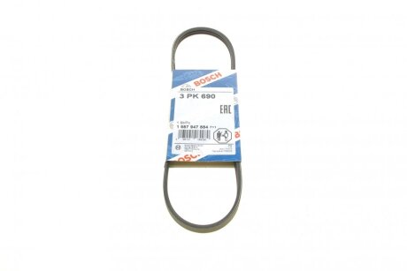 РЕМІНЬ П-КЛИНОВИЙ 3PK690 BOSCH 1 987 947 884
