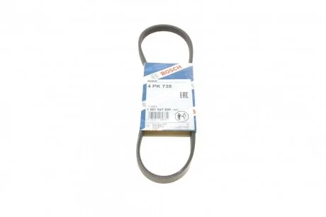 Ремінь генератора Ford Transit 2.0 TDCI 00-06 (4PK735) UA63 BOSCH 1 987 947 890