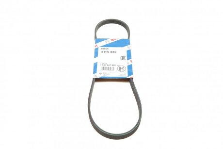 Ремінь генератора поліклиновий Hyundai Accent 1.3-1.6 94-11/ Toyota Carina/ Corolla 1.6-2.0 UA63 BOSCH 1 987 947 895