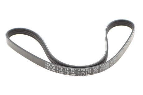 Ремінь генератора Fiat Doblo 1.6i 01- (4PK875) (opt-om) BOSCH 1 987 947 897