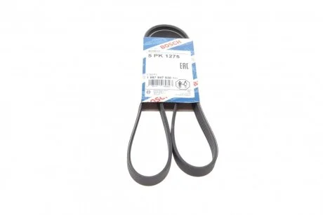 Ремень п-клиновой 5pk1275 (пр-во Bosch) C.I.U BOSCH 1 987 947 930