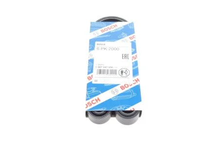 Ремінь поліклін. 6PK2000 (вир-во Bosch) C.I.U BOSCH 1 987 947 956