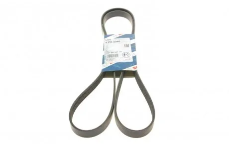 Ремінь генератора MB C-class (W202) 93-01/E-class (W124) 93-98/Ssangyong Korando 96-06 (6PK UA63 BOSCH 1 987 947 957