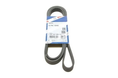 Ремінь п-клиновий 6pk1840 (Вир-во Bosch) BOSCH 1 987 947 984