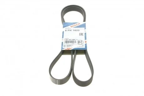 Ремінь генератора Opel Astra 1.7CDTI 04-10/ Subaru Outback 3.0-3.6 05-/ VW Passat 3.2 05- (UA63 BOSCH 1 987 947 985