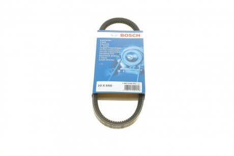 Ремінь генератора Peugeot 205/305/309/405 1.8/1.9D -92 (10x550) UA63 BOSCH 1 987 948 003