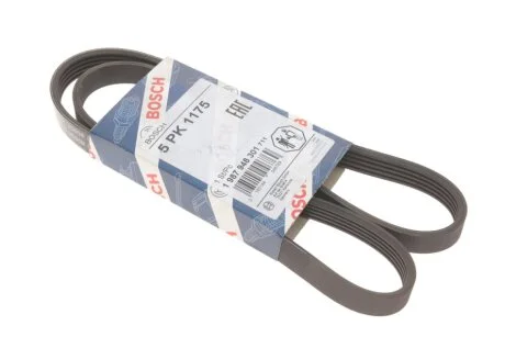 Ремінь генератора Fiat Doblo/Punto 1.2/1.4 99- (5PK1175) (opt-om) BOSCH 1 987 948 301