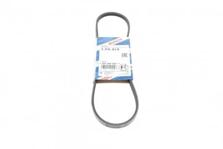 Ремінь генератора Renault Clio 1.4 90-98/Ford Sierra 1.8TD 88-93/Subaru Justy 1.3GX 95-03 (UA63 BOSCH 1 987 948 308