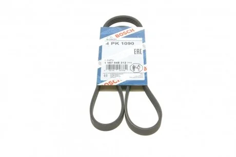 Ремінь генератора Suzuki Grand Vitara 2.5 V6 24V/2.7 01-03/Vitara 2.0 V6 24V 94-98 (4PK (opt-om) BOSCH 1 987 948 312