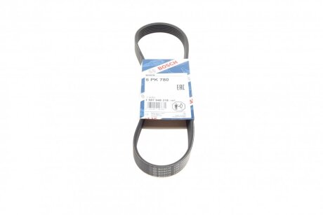 Ремінь генератора VW Polo/Skoda Fabia 1.9SDI/TDI 01-12 (6PK780) UA63 BOSCH 1 987 948 318