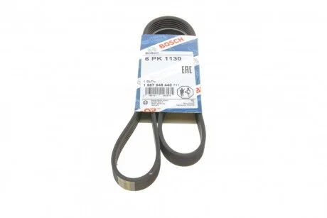 Ремінь п-клиновий 6pk1130 (Вир-во Bosch) BOSCH 1 987 948 440