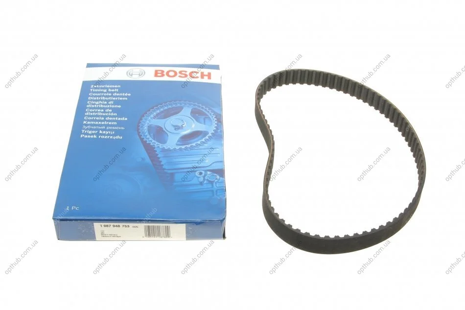 Ремінь зубчастий z=80 (Вир-во Bosch) BOSCH 1 987 948 753 (фото 1)