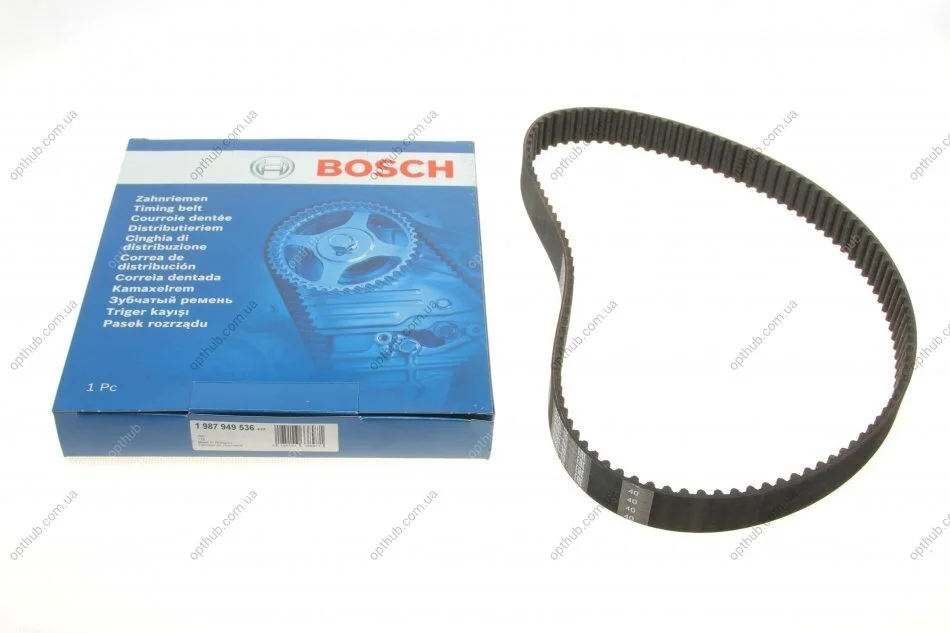 Ремінь ГРМ CHEVROLET, DAEWOO Z=109 (Вир-во Bosch) BOSCH 1 987 949 536 (фото 1)