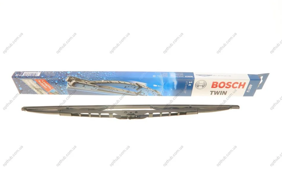 Щітка склоочисника (475mm) Daewoo Lanos/Nubira/Chevrolet Lacetti 97- (opt-om) BOSCH 3 397 004 582 (фото 1)