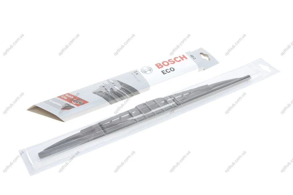 Щітка склоочисника (475мм) VW Polo/Golf IV/Skoda Octavia/Renault Laguna/Opel Omega 86- (opt-om) BOSCH 3 397 004 669 (фото 1)