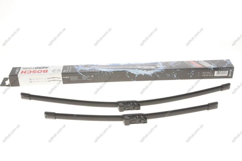 Щітка склоочис. 600/450 AEROTWIN A187S (вир-во Bosch) BOSCH 3 397 007 187 (фото 1)