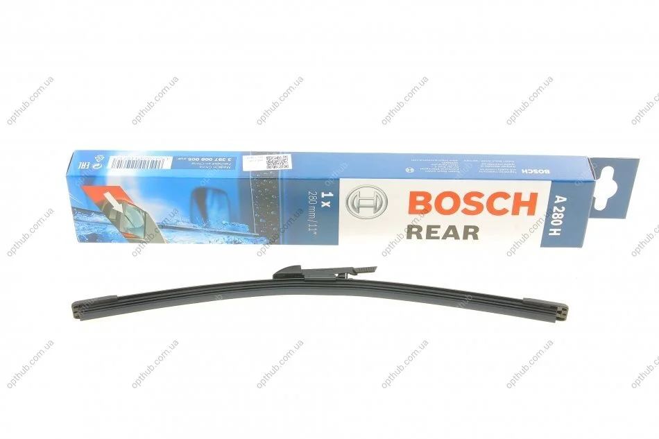 Щітка склоочисника (задня) (280mm) BMW 1 (E87)/MB GLA-Class (X156) 03- (opt-om) BOSCH 3 397 008 005 (фото 1)