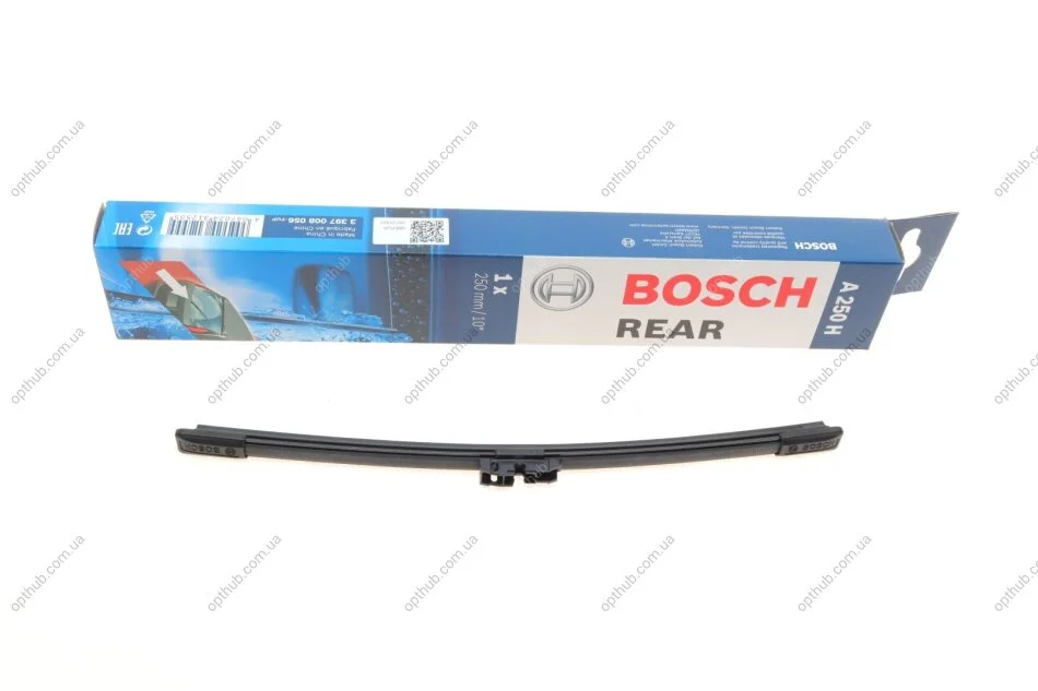 Щітка склоочисника 250 мм скла заднього (A 250H) (вир-во Bosch) BOSCH 3 397 008 056 (фото 1)