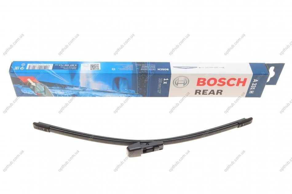 Щітка склоочисника (задня) (330mm) Audi A3/Q5 /Skoda Octavia III/ VW Passat 12- UA63 BOSCH 3 397 008 713 (фото 1)