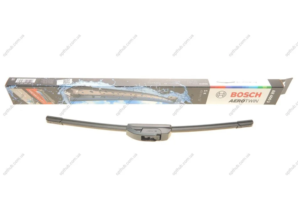 Щітка склоочисника (400мм) MB Vito (W639)/Opel combo/VW Golf II/III 70- (Aerotwin) (opt-om) BOSCH 3 397 008 932 (фото 1)