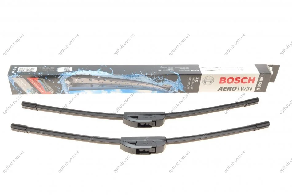 Щітка склоочис. 500/500 AEROTWIN AR500S (вир-во Bosch) BOSCH 3 397 009 081 (фото 1)