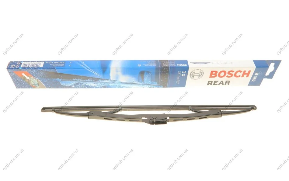 Щітка склоочисника (задня) (380mm) Ford Focus 98-04 UA63 BOSCH 3 397 011 412 (фото 1)